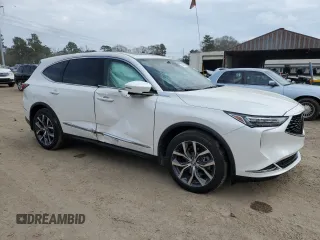 2022 Acura MDX w/Technology Package with VIN 5J8YE1H43NL026066, listed as a Copart auction lot 44400765 with 31,392 mi miles and Salvage Title. Bid and sale history available at carsss.com. Image 4.