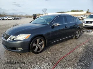2010 Lexus GS 350 with VIN JTHBE1KS6A0049105, listed as a Copart auction lot 43037225 with 251,483 mi miles and Salvage Title. Bid and sale history available at carsss.com. Image 1.