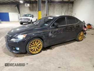 2015 Lexus IS 250 with VIN JTHCF1D21F5017770, listed as a Copart auction lot 47179845 with 171,876 mi miles and Salvage Title. Bid and sale history available at DreamBid. Image 1.