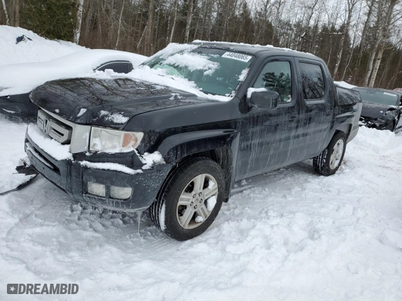 2010 Honda Ridgeline RTL with VIN 5FPYK1F56AB502012, listed as a Copart auction lot 44048065 with 261,601 mi miles and Clean Title. Bid and sale history available at carsss.com. Image 1.