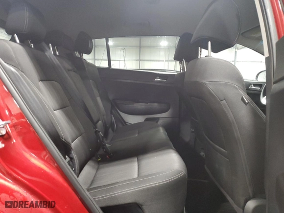 2020 Kia Sportage LX with VIN KNDPMCAC3L7748721, listed as a Copart auction lot 47761215 with 48,657 mi miles and Salvage Title. Bid and sale history available at carsss.com. Image 12.