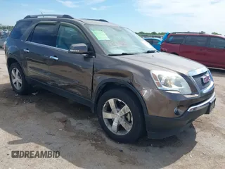 2012 GMC Acadia SLT2 z VIN 1GKKRSED4CJ298058, wystawiony jako IAAI lot #42320784 z przebiegiem 191 103 mil mil oraz . Historia ofert i sprzedaży dostępna na DreamBid. Obrazek 1.