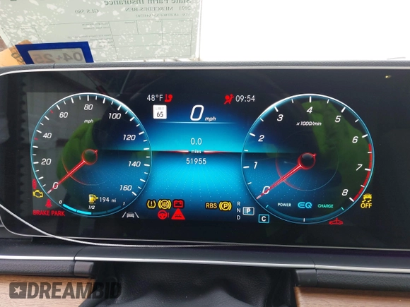 2021 Mercedes-Benz GLS 580 with VIN 4JGFF8GEXMA445382, listed as a IAAI auction lot 40991874 with 51,955 mi miles and . Bid and sale history available at DreamBid. Image 7.