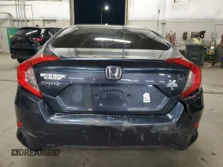 2017 Honda Civic LX with VIN 19XFC2F55HE219300, listed as a Copart auction lot 83662394 with 172,697 mi miles and Salvage Title. Bid and sale history available at DreamBid. Image 6.