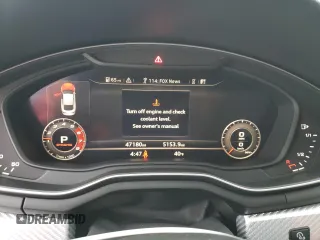 2019 Audi RS 5 Sportback z VIN WUACWCF5XKA903742, wystawiony jako Copart lot #44325775 z przebiegiem 47 180 mil mil oraz Szkody całkowita. Historia ofert i sprzedaży dostępna na DreamBid. Obrazek 9.