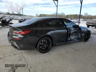 2021 BMW 8 Series 840i with VIN WBAGV2C08MCG13060, listed as a Copart auction lot 42387435 with 39,761 mi miles and Salvage Title. Bid and sale history available at DreamBid. Image 3.