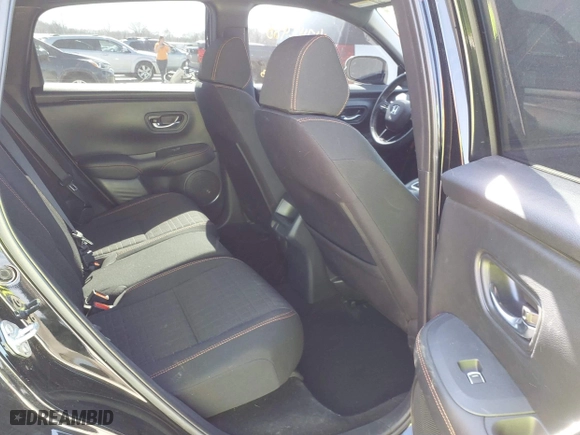 2023 Honda HR-V Sport with VIN 3CZRZ2H58PM717238, listed as a IAAI auction lot 41742488 with 28,108 mi miles. Bid and sale history available at carsss.com. Image 8.