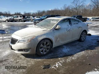 2015 Buick Regal Premium II with VIN 2G4GR5GX2F9125158, listed as a Copart auction lot 45643015 with 85,567 mi miles and Salvage Title. Bid and sale history available at carsss.com. Image 1.