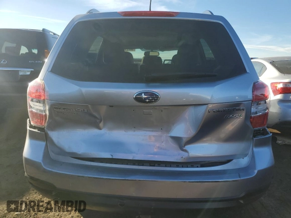 2015 Subaru Forester 2.5i Premium with VIN JF2SJADC3FG406758, listed as a Copart auction lot 80723454 with 83,239 mi miles and Salvage Title. Bid and sale history available at carsss.com. Image 6.