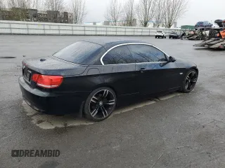 2007 BMW 3 Series 328i with VIN WBAWR33507PX79021, listed as a Copart auction lot 46251805 with 153,004 mi miles and Salvage title. Bid and sale history available at DreamBid. Image 3.