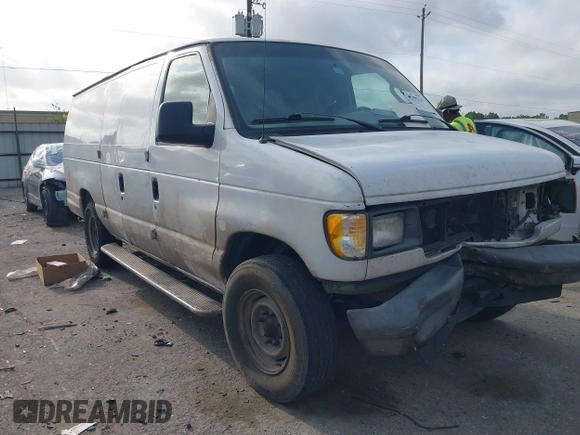 2007 Ford Econoline Cargo with VIN 1FTNS24W17DA81426, listed as a IAAI auction lot 42293734 with 338,101 mi miles and . Bid and sale history available at DreamBid. Image 1.
