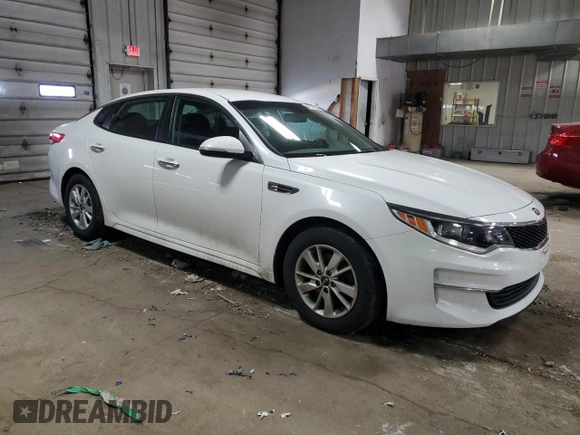 2017 Kia Optima LX with VIN 5XXGT4L30HG153295, listed as a Copart auction lot 49719525 with 91,535 mi miles and Clean Title. Bid and sale history available at carsss.com. Image 4.