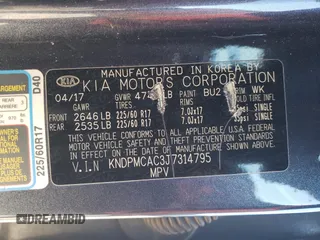 2018 Kia Sportage LX with VIN KNDPMCAC3J7314795, listed as a Copart auction lot 46986125 with 158,693 mi miles and Clean Title. Bid and sale history available at carsss.com. Image 14.