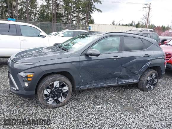 2024 Hyundai Kona SEL with VIN KM8HBCAB4RU047208, listed as a IAAI auction lot 41916881 with 32,672 mi miles. Bid and sale history available at carsss.com. Image 14.