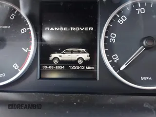 2012 Land Rover Range Rover Sport SC with VIN SALSH2E49CA720591, listed as a IAAI auction lot 40217754 with 122,643 mi miles. Bid and sale history available at carsss.com. Image 7.