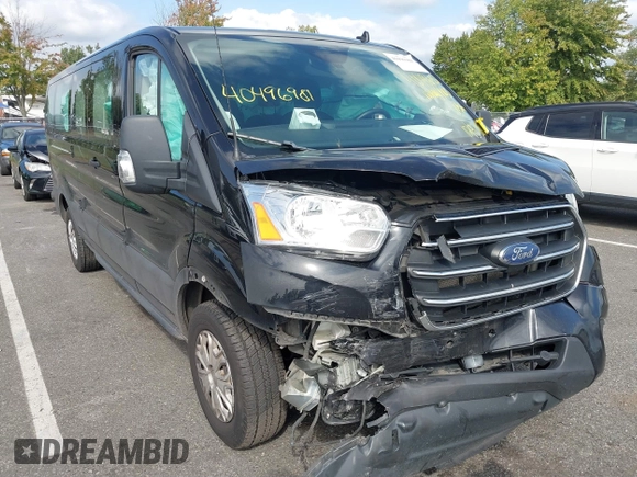 2020 Ford Transit Passenger XL with VIN 1FBAX2Y80LKA61271, listed as a IAAI auction lot 41497835 with 105,880 mi miles and . Bid and sale history available at DreamBid. Image 6.