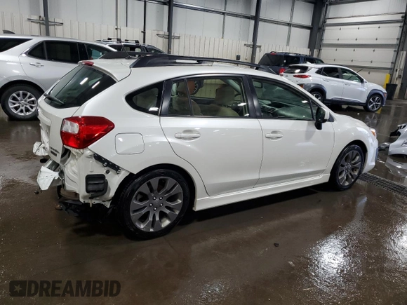 2014 Subaru Impreza Special Sports Limited with VIN JF1GPAU64E8273584, listed as a Copart auction lot 60454025 with 149,457 mi miles and Salvage title. Bid and sale history available at DreamBid. Image 3.