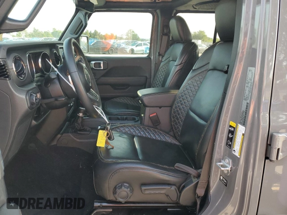 2023 Jeep Gladiator High Altitude with VIN 1C6HJTFG2PL545932, listed as a Copart auction lot 70679294 with 20,747 mi miles and Salvage title. Bid and sale history available at DreamBid. Image 7.