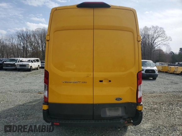 2021 Ford Transit Cargo with VIN 1FTBR1X84MKA08421, listed as a Copart auction lot 50013225 with 99,397 mi miles and Salvage Title. Bid and sale history available at DreamBid. Image 6.