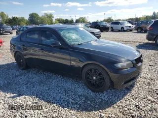2006 BMW 3 Series 325i with VIN WBAVB13526KX41399, listed as a Copart auction lot 74233224 with 116,737 mi miles and Salvage Title. Bid and sale history available at carsss.com. Image 4.