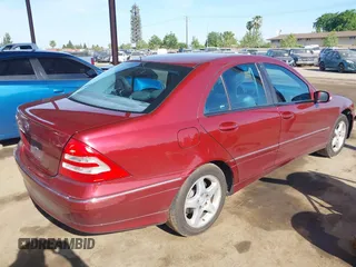 2001 Mercedes-Benz C 320 with VIN WDBRF64J11F068087, listed as a IAAI auction lot 42034193 with 144,752 mi miles and . Bid and sale history available at DreamBid. Image 4.