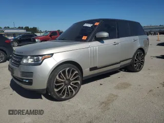 2015 Land Rover Range Rover Supercharged z VIN SALGS2TF9FA217014, wystawiony jako Copart lot #50361275 z przebiegiem 61 692 mil mil oraz Czysty tytuł • Clean title. Historia ofert i sprzedaży dostępna na DreamBid. Obrazek 1.