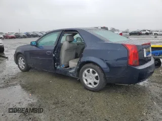 2003 Cadillac CTS with VIN 1G6DM57N330120435, listed as a Copart auction lot 43717145 with 63,895 mi miles and Salvage Title. Bid and sale history available at carsss.com. Image 2.