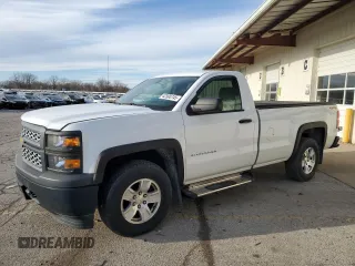 2014 Chevrolet Silverado 1500 Work Truck with VIN 1GCNKPEC3EZ295013, listed as a Copart auction lot 42500745 with 97,234 mi miles and Salvage Title. Bid and sale history available at DreamBid. Image 1.