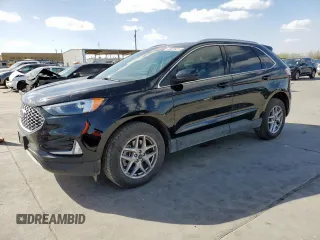 2024 Ford Edge SEL with VIN 2FMPK4J94RBA17047, listed as a Copart auction lot 49618415 with 21,047 mi miles and Salvage Title. Bid and sale history available at carsss.com. Image 1.