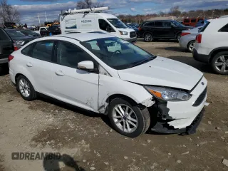 2015 Ford Focus SE with VIN 1FADP3F23FL217384, listed as a Copart auction lot 46570275 with 107,720 mi miles and Salvage Title. Bid and sale history available at carsss.com. Image 4.