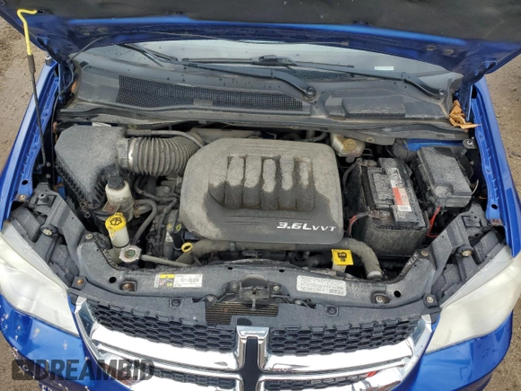 2013 Dodge Grand Caravan Crew with VIN 2C4RDGDG2DR654554, listed as a Copart auction lot 53391705 with 131,312 mi miles and Clean Title. Bid and sale history available at DreamBid. Image 12.