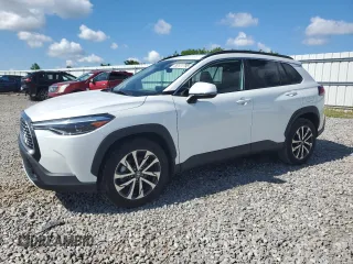 2023 Toyota Corolla Cross XLE with VIN 7MUDAAAG5PV068355, listed as a Copart auction lot 58121795 with 25,667 mi miles and Salvage title. Bid and sale history available at DreamBid. Image 1.