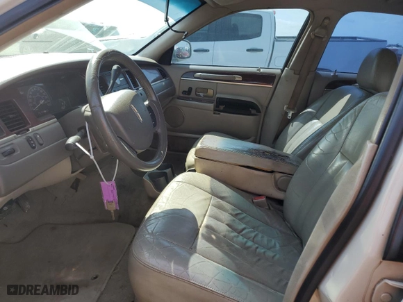 2005 Lincoln Town Car Signature with VIN 1LNHM81W95Y629785, listed as a Copart auction lot 53444095 with 150,120 mi miles and Salvage Title. Bid and sale history available at carsss.com. Image 7.