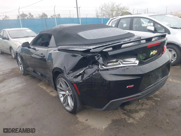 2017 Chevrolet Camaro 1LT with VIN 1G1FB3DX4H0120742, listed as a IAAI auction lot 41721115 with 111,578 mi miles. Bid and sale history available at carsss.com. Image 3.