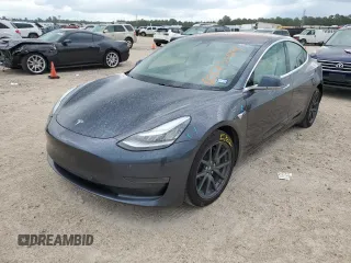 2018 Tesla Model 3 Long Range Battery with VIN 5YJ3E1EB2JF169809, listed as a Copart auction lot 60623104 with 81,747 mi miles and Clean Title. Bid and sale history available at DreamBid. Image 1.