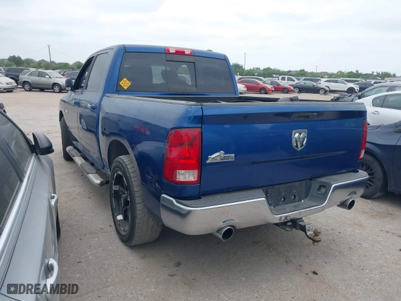 2010 Dodge Ram 1500 SLT with VIN 1D7RB1CT8AS228353, listed as a IAAI auction lot 42051815 with 178,193 mi miles. Bid and sale history available at carsss.com. Image 3.