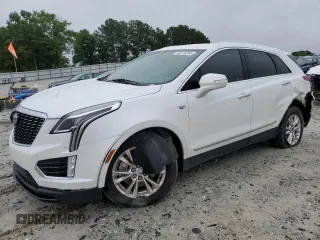 2020 Cadillac XT5 Luxury FWD z VIN 1GYKNAR4XLZ235635, wystawiony jako Copart lot #58519265 z przebiegiem 58 369 mil mil oraz Szkoda całkowita • Salvage title. Historia ofert i sprzedaży dostępna na DreamBid. Obrazek 1.