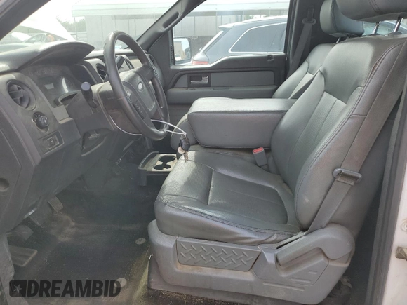 2012 Ford F-150 XL with VIN 1FTMF1CF9CFB58814, listed as a Copart auction lot 55185625 with 61,530 mi miles and Clean title. Bid and sale history available at DreamBid. Image 7.