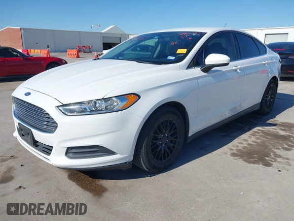 2016 Ford Fusion S with VIN 3FA6P0G7XGR302551, listed as a IAAI auction lot 41847453 with 99,058 mi miles. Bid and sale history available at carsss.com. Image 18.