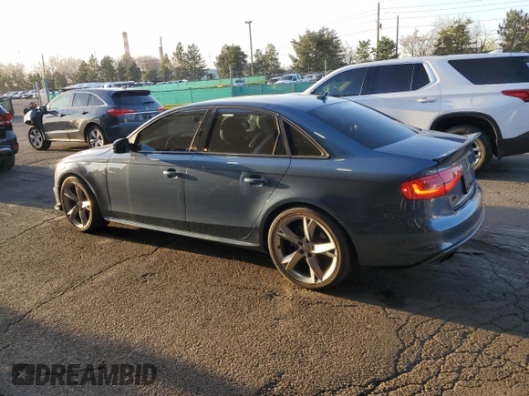 2015 Audi A4 Premium Plus with VIN WAUFFAFLXFN013671, listed as a Copart auction lot 51095675 with 92,685 mi miles and Salvage Title. Bid and sale history available at carsss.com. Image 2.