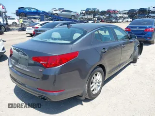 2011 Kia Optima LX with VIN KNAGM4A78B5185164, listed as a IAAI auction lot 41999846 with 216,008 mi miles and . Bid and sale history available at carsss.com. Image 4.