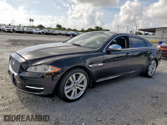 2012 Jaguar XJ XJL with VIN SAJWA2GB7CLV37656, listed as a Copart auction lot 62450905 with 88,954 mi miles and Salvage title. Bid and sale history available at DreamBid. Image 1.