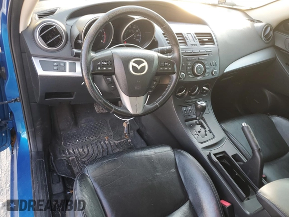 2012 Mazda 3 i Grand Touring with VIN JM1BL1M74C1609569, listed as a Copart auction lot 47108545 with 166,937 mi miles and Salvage Title. Bid and sale history available at DreamBid. Image 8.