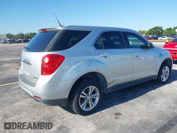 2011 Chevrolet Equinox LS with VIN 2GNALBEC8B1249252, listed as a IAAI auction lot 42036879 with 167,559 mi miles and . Bid and sale history available at DreamBid. Image 4.
