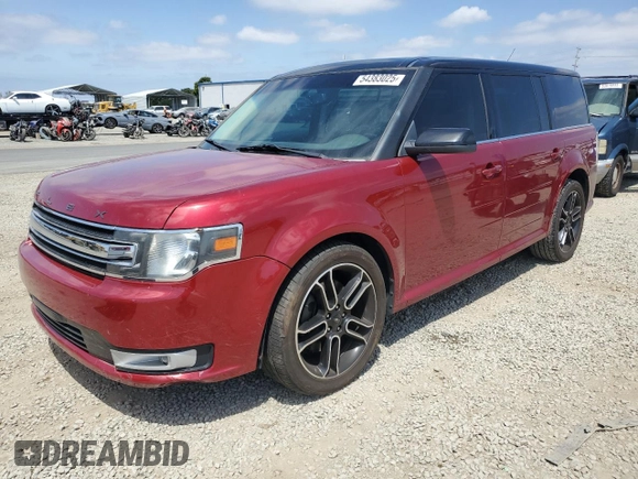 2014 Ford Flex SEL z VIN 2FMGK5C85EBD02716, wystawiony jako Copart lot #54383025 z przebiegiem 127 691 mil mil oraz Szkody całkowita. Historia ofert i sprzedaży dostępna na DreamBid. Obrazek 1.