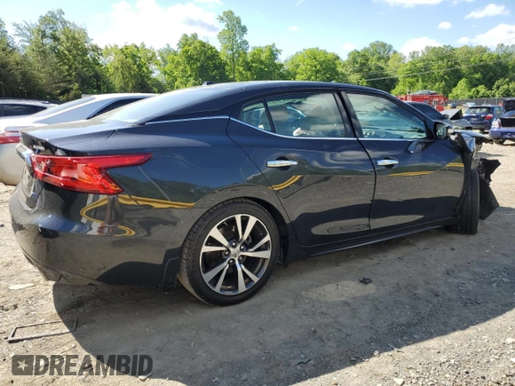 2017 Nissan Maxima SL z VIN 1N4AA6AP4HC391556, wystawiony jako Copart lot #55840395 z przebiegiem 74 982 mil mil oraz Szkoda całkowita • Salvage title. Historia ofert i sprzedaży dostępna na DreamBid. Obrazek 3.