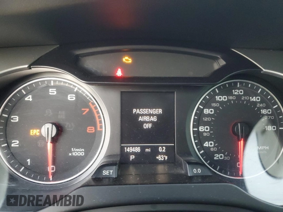 2011 Audi A4 2.0T Premium Plus with VIN WAUEFAFL6BN030473, listed as a Copart auction lot 84255084 with 149,486 mi miles and Salvage Title. Bid and sale history available at carsss.com. Image 9.