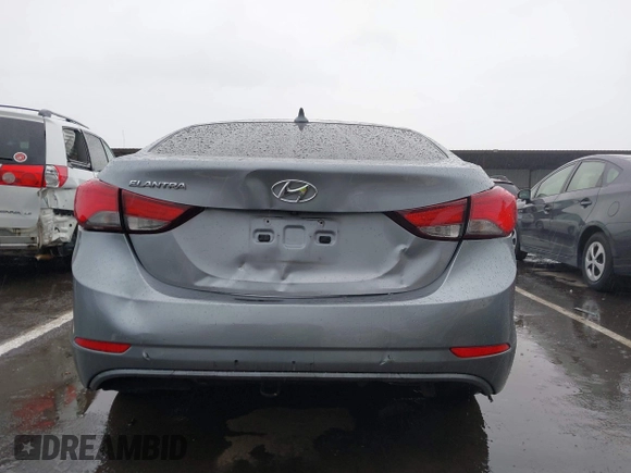 2015 Hyundai Elantra SE z VIN 5NPDH4AE7FH616818, wystawiony jako IAAI lot #41784684 z przebiegiem 107 377 mil mil oraz . Historia ofert i sprzedaży dostępna na DreamBid. Obrazek 16.