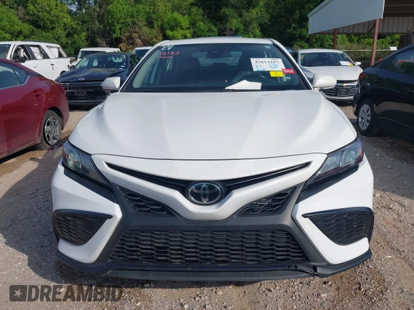 2023 Toyota Camry SE with VIN 4T1G11AK2PU749916, listed as a IAAI auction lot 42014107 with 61,561 mi miles. Bid and sale history available at carsss.com. Image 12.