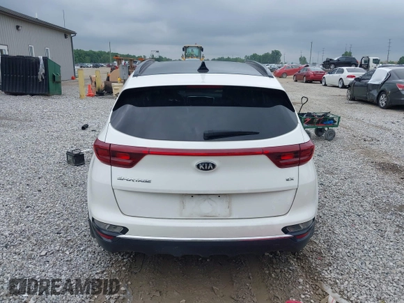 2022 Kia Sportage EX with VIN KNDPNCAC7N7981212, listed as a IAAI auction lot 42530071 with 86,176 mi miles and . Bid and sale history available at DreamBid. Image 15.